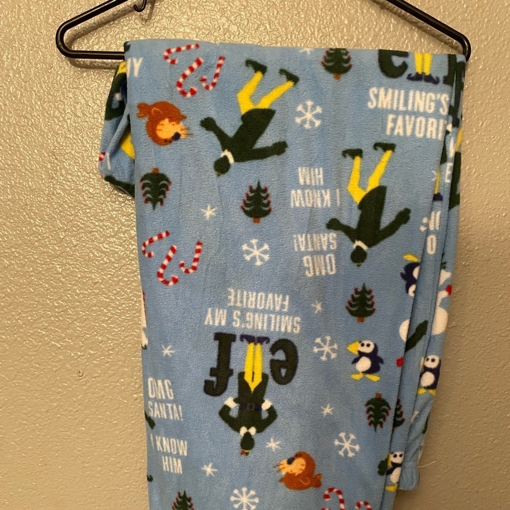 Blue Elf pajama pants